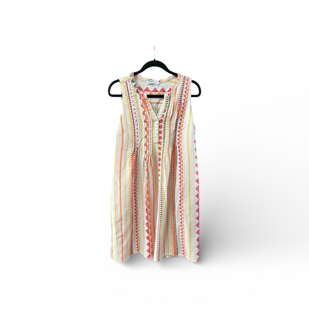Sonoma Multicolor Striped Swim Cover-Up or Casual Dress Size Large - Picture 2 of 8